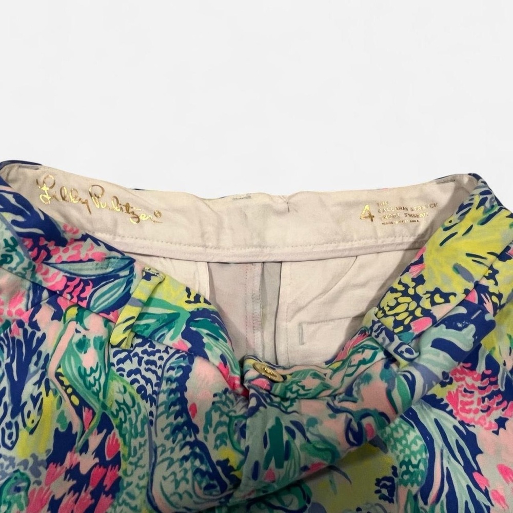 Lilly Pulitzer Callahan Shorts – Mermaid Cove Print – Size 4 🧜‍♀️🌊 - Picture 2 of 4